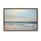 Stupell Industries Sandy Shore in Neutrals Floating Frame By LSR Creative Studio